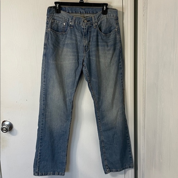 Levi's Other - Levi's 559 Light Wash Men's Grungy Straight Leg Denim Jeans Size 31 X 30